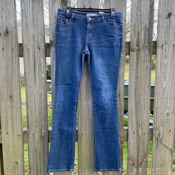 Kenneth Cole Skinny Mini Boot Jeans Size 6 - Picture 2 of 7